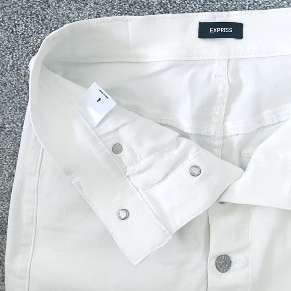 Express Button Front Midi Skirt - Picture 5 of 5